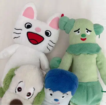 찾았다! 봉제 인형 사보 씨 콕시 멍멍 농탕 정리 세트