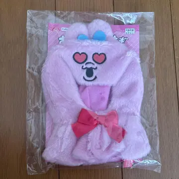 2 빤쮸토끼 봉제 인형 판초 하트