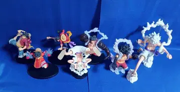 루피 & 니카 피규어 7개 세트 원피스