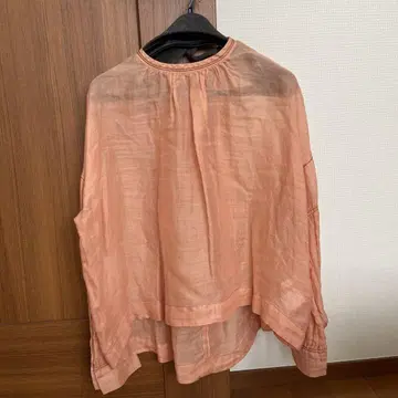 데 프레 린넨 블라우스 긴팔