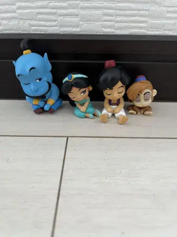 어깨 쿵 Fig. 디즈니 알라딘 4종 컴플리트 세트