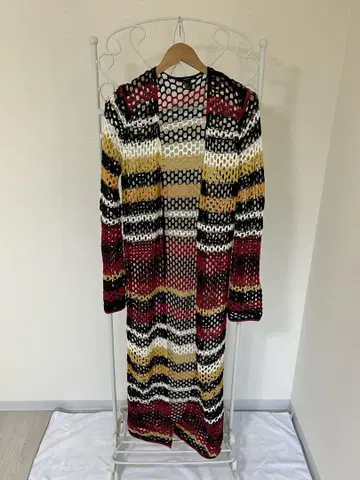 FOREVER21 메쉬 롱 가디건 L