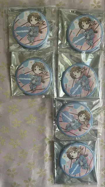 우라타누키 update 캔뱃지