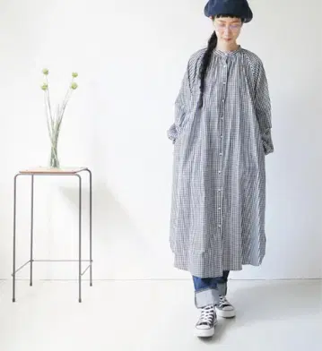 Si-Si-Si comfort 셔츠 원피스