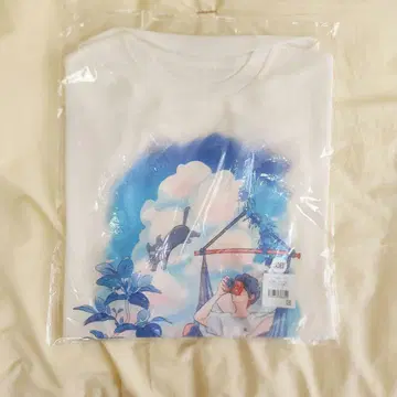 [새 상품] 키요네코 T셔츠 (키요와 키요네코) 화이트 여성용