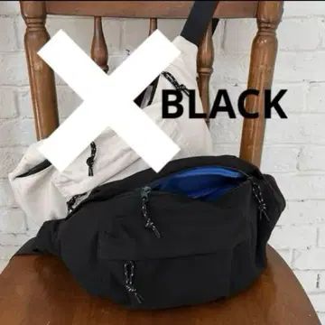 시마무라 오카다유리 바디백 블랙