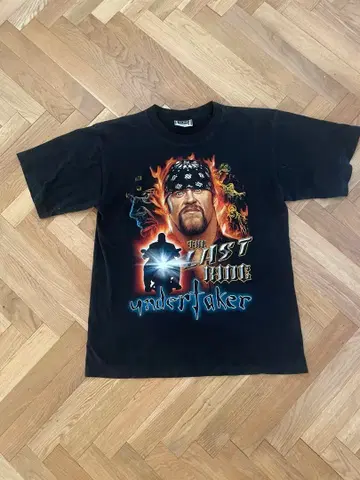 WWF 언더테이커 american badass 시기 티셔츠