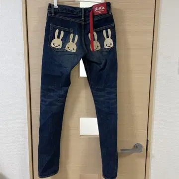 CUNE 토끼 포켓 스키니 청바지