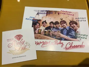 SHOW-WA Ruby 왕자님 엽서 & 스티커