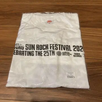 RSR 라이징 선 2025 타워 레코드 콜라보 25주년 티셔츠 M