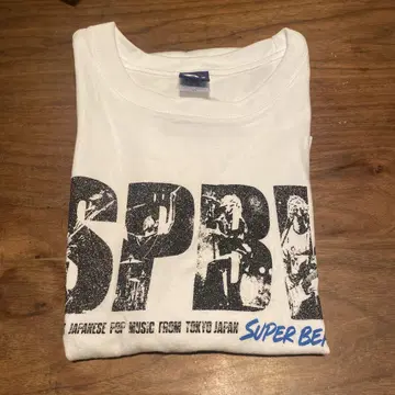 슈퍼 비버 팬클럽 한정 SPBV 티셔츠 화이트 XL