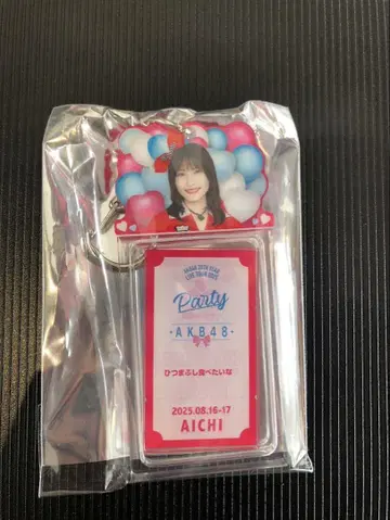 후쿠오카 세이나 AKB48 TOUR PARTY 메시지 키홀더 아이치 한정