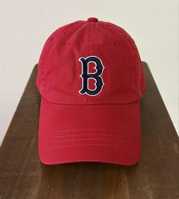 보스턴 레드삭스 빨간색 캡 MLB 빈티지 COOPERSTOWN
