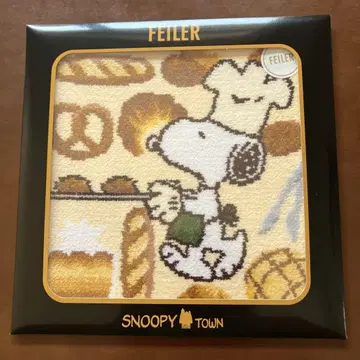 FEILER 스누피 베이커리 손수건