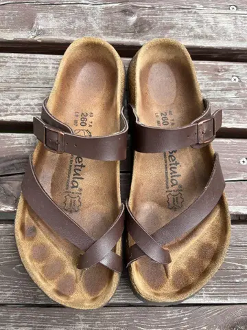 Birkenstock 브라운 샌들 26.0cm