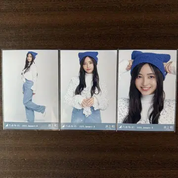 이노우에 나기 브로마이드 고양이 귀 니트 모자