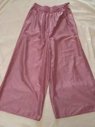 새상품급 그린 라벨 릴랙싱 이지 와이드 팬츠 허리밴딩