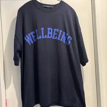 FRAMeWORK WELLBEING 티셔츠 네이비 반팔
