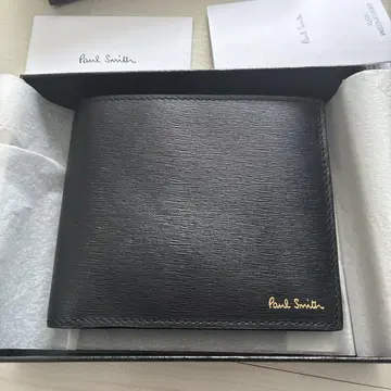[미사용 새상품] Paul Smith 폴스미스 반지갑 블랙