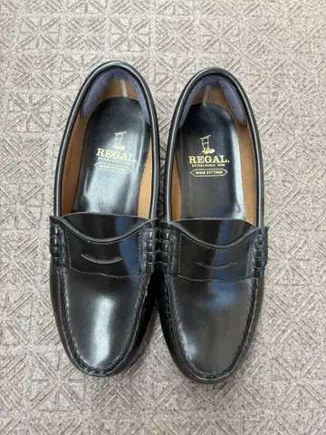 REGAL 로퍼 22.5cm 와이드 가죽 신발 리갈