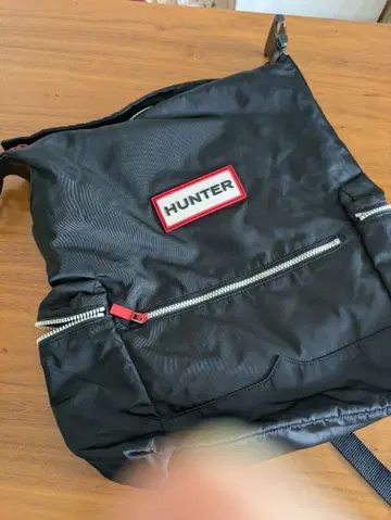 HUNTER 블랙 냅색