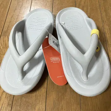 새상품 TAW&TOE ZEROVITY Flip Flop 그레이 XS 23