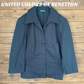 [ 베네통 ] BENETTON 자켓 심플 이탈리아제 S