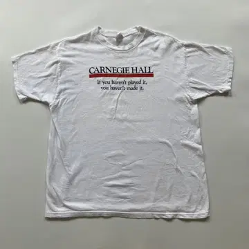 USED 1991 90S CARNEGIE HALL T-SHIRTS