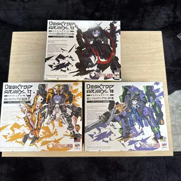 에반게리온 데스크톱 아미 3종 세트