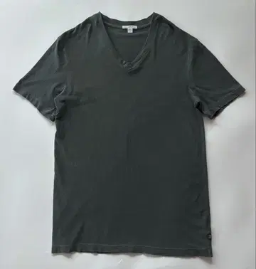 JAMES PERSE 미국 생산 V넥 티셔츠 1 차콜 그레이