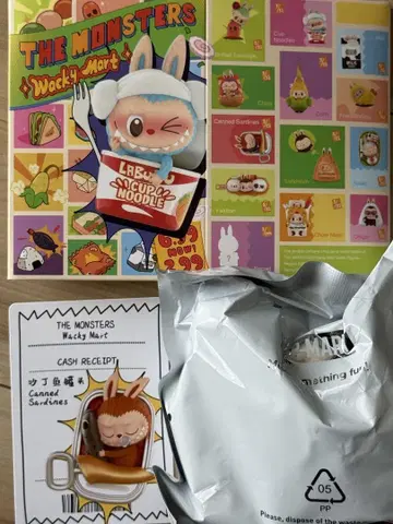 팝마트 라부부 labubu wackymart 피규어 통조림 미개봉