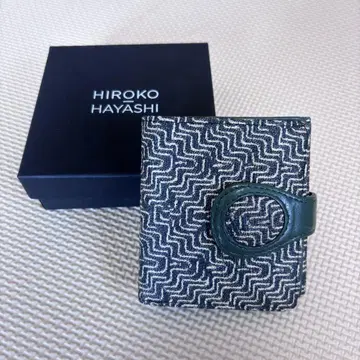 HIROKO HAYASHI 접이식 지갑 그린 [즉시 구매 가능]