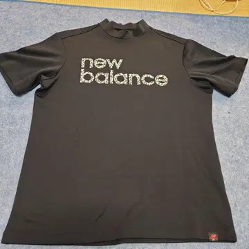 new balance 남성용 티셔츠 블랙