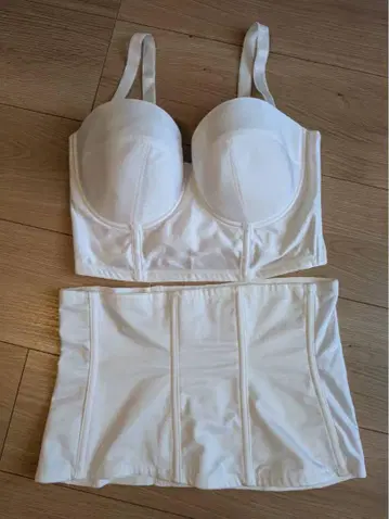 Wacoal Bridal 브라탑과 코르셋 세트 F80