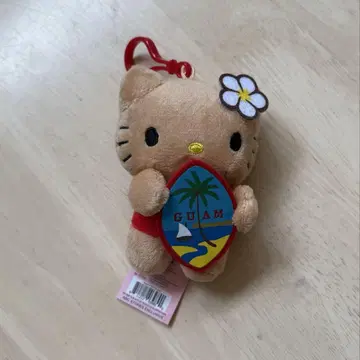 [택 포함 새상품] 괌 한정판 햇볕에 탄 헬로키티 스트랩