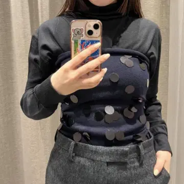 [ extreme cashmere ] belt SEQUIN