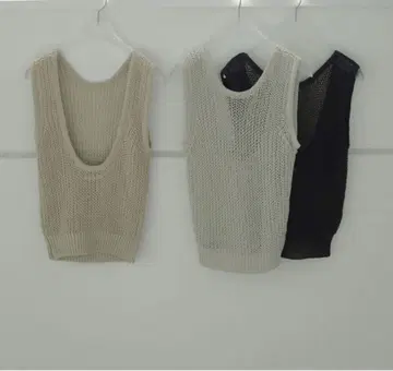 anuke Paperyarn Knit Tanktop