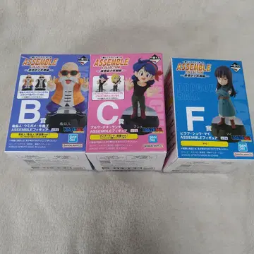 제일복권 드래곤볼 ASSEMBLE COLLECTION 3체 세트