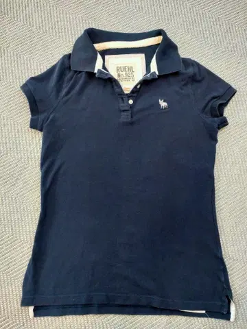 RUEHL No. 925 네이비 피케 셔츠 반팔