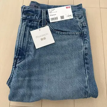 유니클로 스트레이트 청바지