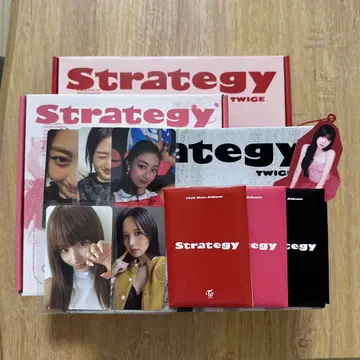 TWICE Strategy Step1~3 앨범 세트