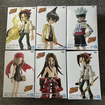 [미개봉] SHAMAN KING 6개 세트 피규어 샤먼킹