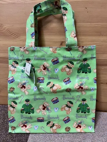 Harrods 그린 토트백 소