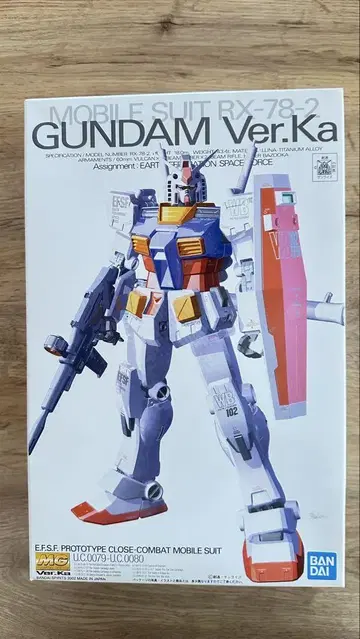 건프라 RX-78 Ver.Ka 1/100 MG