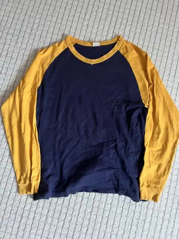 Champion 롱T 단색 택 복각