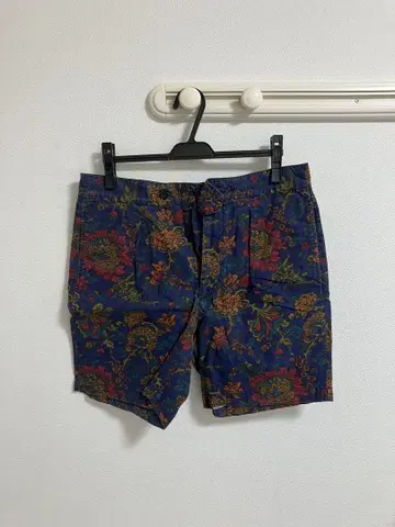 ENGINEERED GARMENTS 꽃무늬 숏팬츠 S 사이즈
