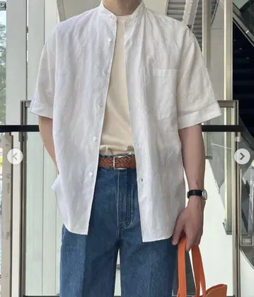 UNITED ARROWS 린넨 셔츠 L 사이즈