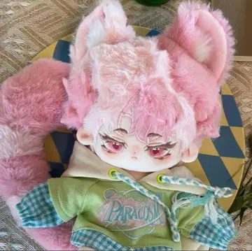 20cm 옷 갈아입기 봉제 인형 무속성 표범v