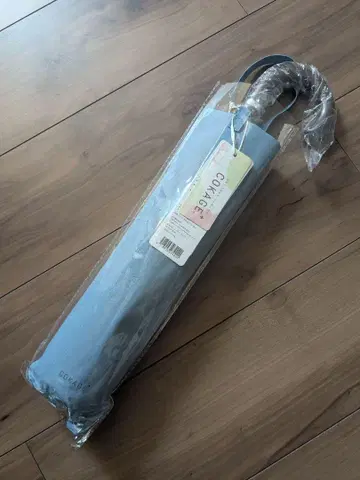 COKAGE+ 나무 손잡이 점프식 55cm 접이식 우산 우천 겸용 미사용