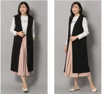 Elura 롱베스트 블랙 L size